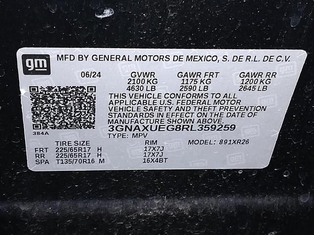 Photo of 2024 Mosaic Black Metallic Chevrolet Equinox