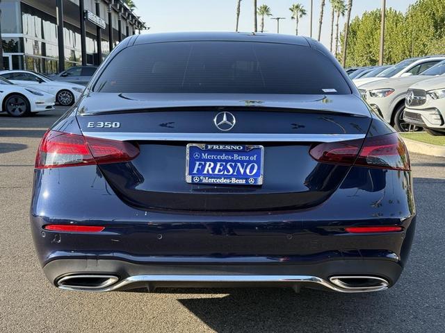 Photo of 2021 Blue Mercedes-Benz E-Class