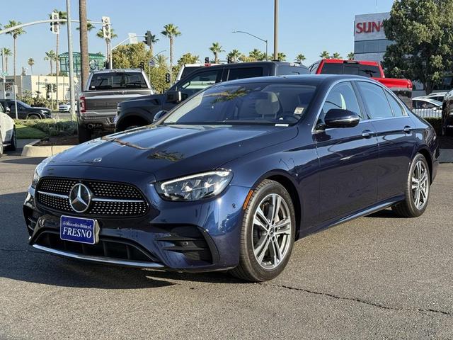 Photo of 2021 Blue Mercedes-Benz E-Class