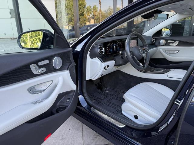 Photo of 2021 Blue Mercedes-Benz E-Class
