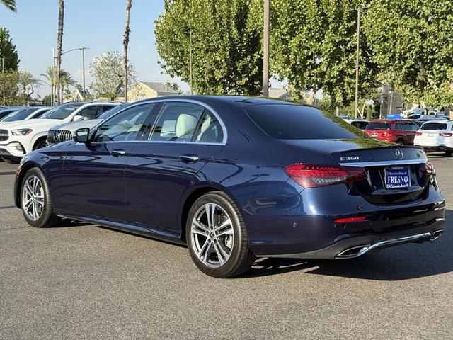Photo of 2021 Blue Mercedes-Benz E-Class