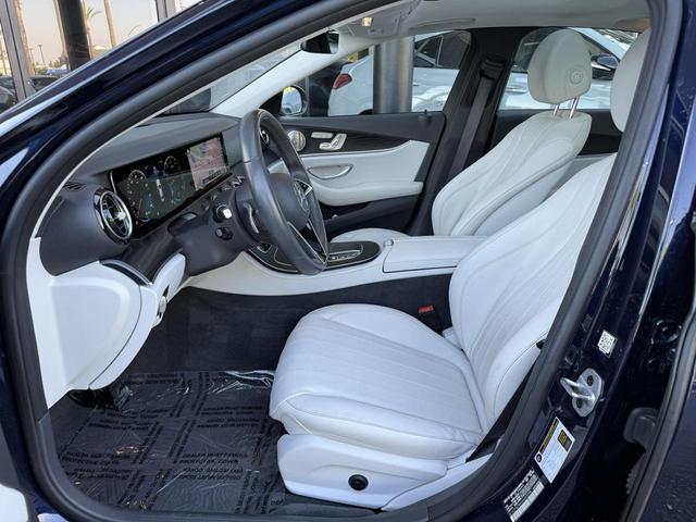 Photo of 2021 Blue Mercedes-Benz E-Class