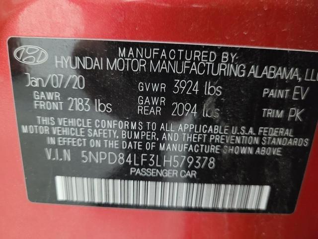 Photo of 2020 Calypso Red Hyundai ELANTRA