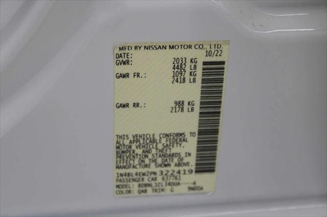 Photo of 2023 Pearl White Tricoat Nissan Altima