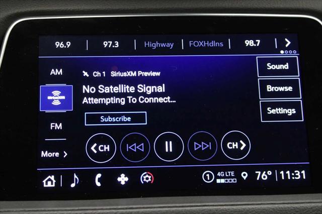 Photo of 2023 Argent Silver Metallic Cadillac XT4