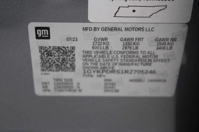Photo of 2024 Argent Silver Metallic Cadillac XT6