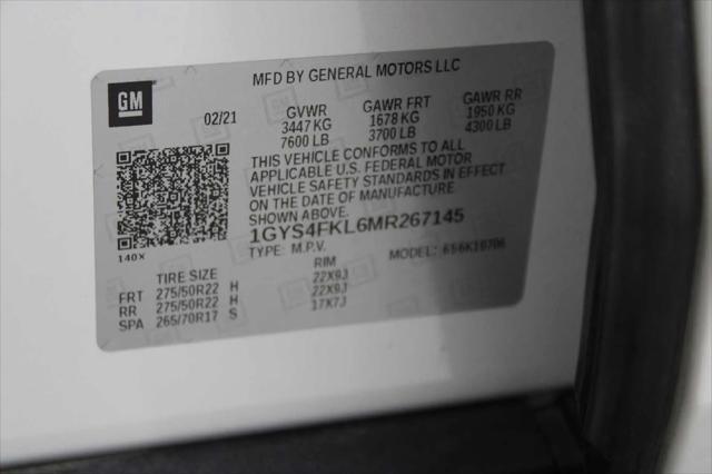 Photo of 2021 Crystal White Tricoat Cadillac Escalade