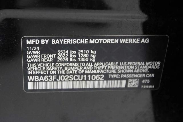 Photo of 2025 Black Sapphire BMW 540