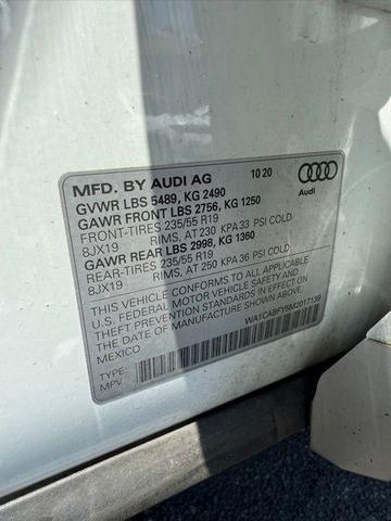 Photo of 2021 White Audi Q5