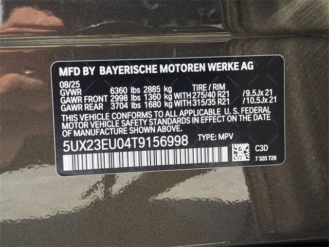 Photo of 2026 Green Metallic BMW X5