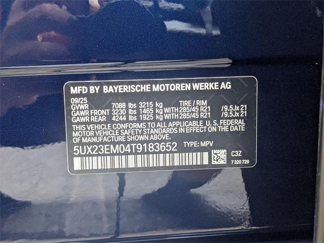Photo of 2026 Blue BMW X7