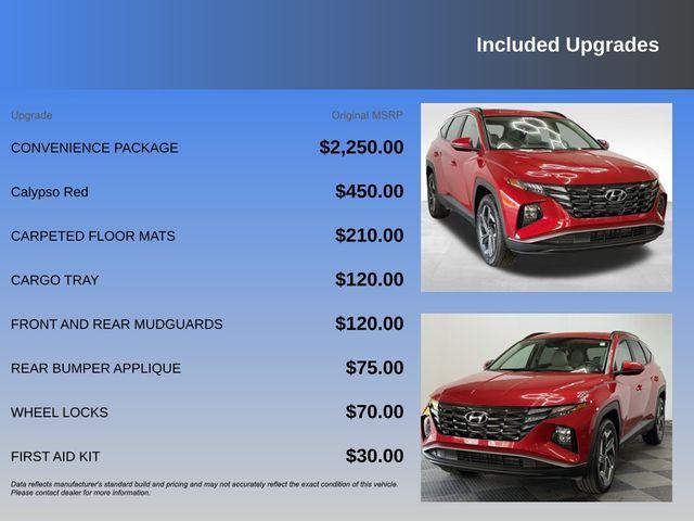 Photo of 2023 Calypso Red Hyundai TUCSON