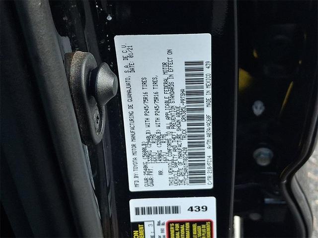 Photo of 2021 Midnight Black Metallic Toyota Tacoma