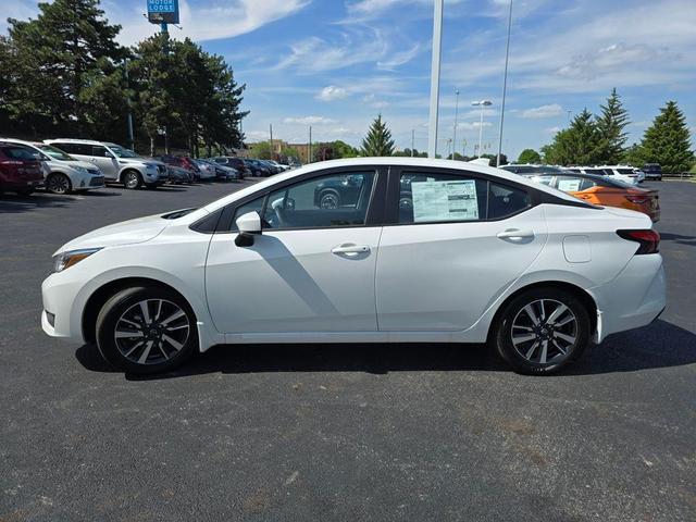 Photo of 2025 Aspen White Nissan Versa
