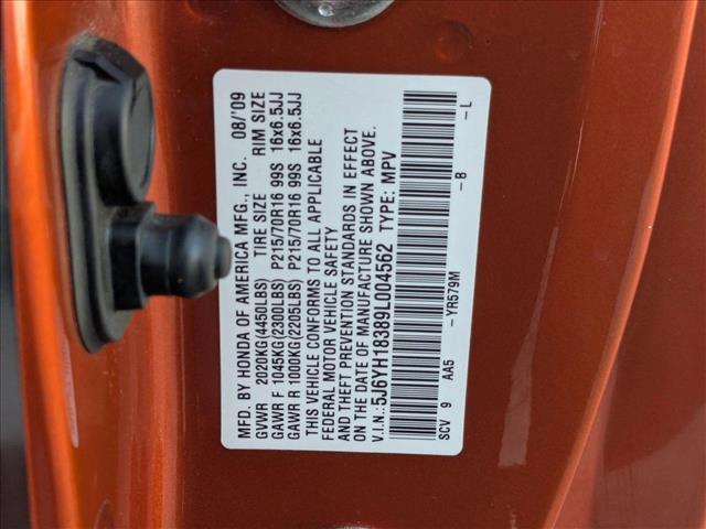 Photo of 2009 Citrus Fire Metallic Honda Element