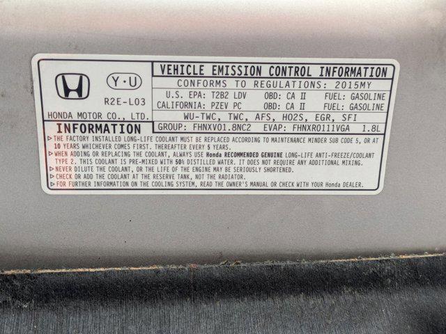 Photo of 2015 Alabaster Silver Metallic Honda Civic