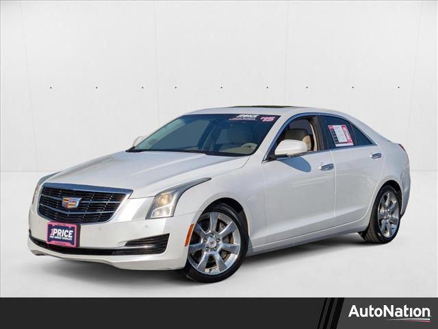 Photo of 2015 Crystal White Tricoat Cadillac ATS