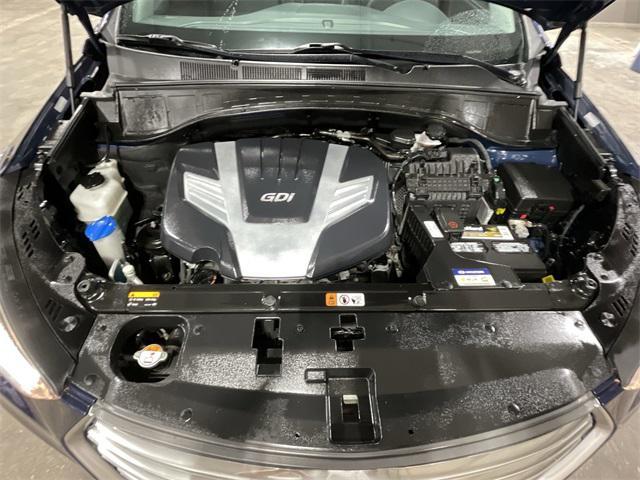 Photo of 2018 Storm Blue Hyundai SANTA FE