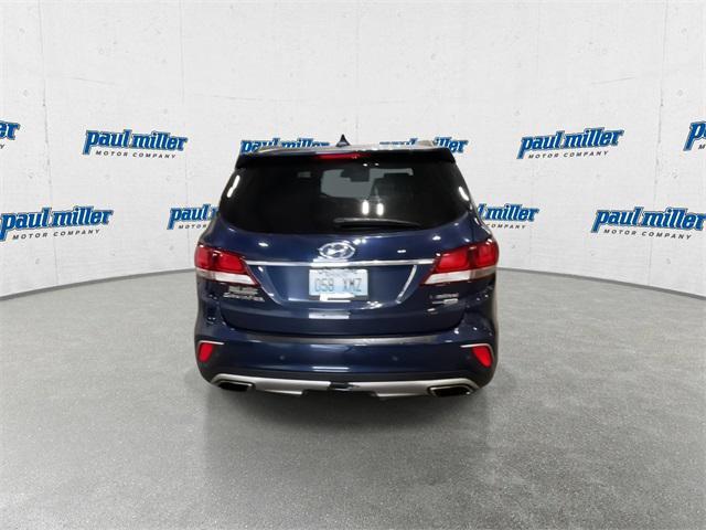 Photo of 2018 Storm Blue Hyundai SANTA FE
