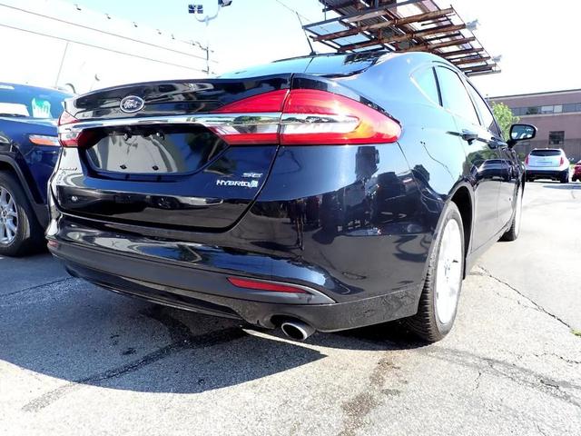 Photo of 2018 Black Ford Fusion Hybrid