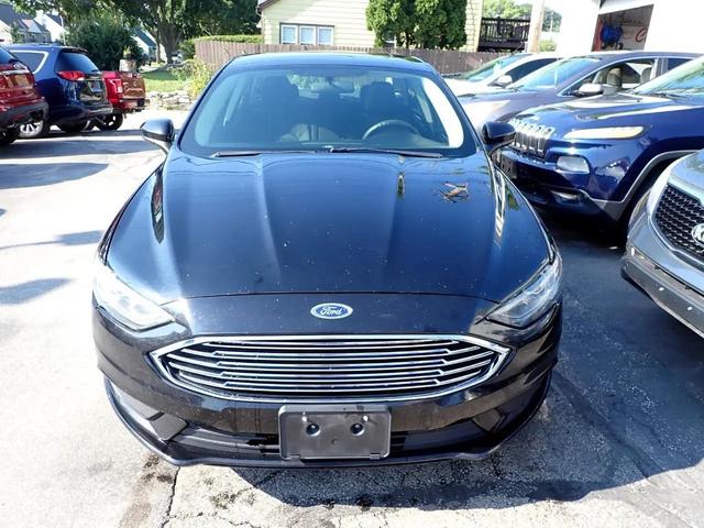 Photo of 2018 Black Ford Fusion Hybrid