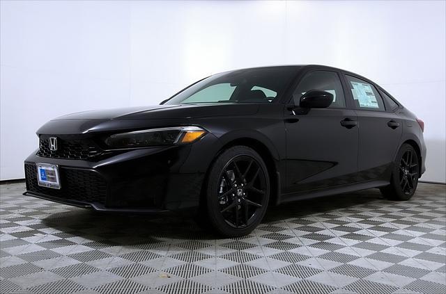 Photo of 2025 Crystal Black Pearl Honda Civic Hybrid