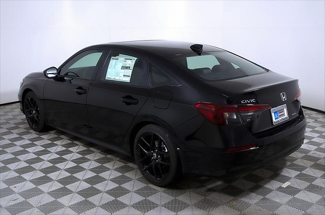 Photo of 2025 Crystal Black Pearl Honda Civic Hybrid