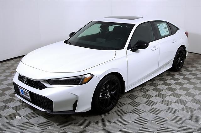 Photo of 2025 White Pearl Honda Civic Hybrid