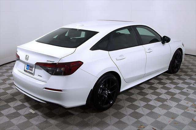 Photo of 2025 White Pearl Honda Civic Hybrid