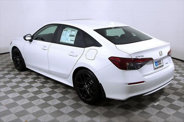 Photo of 2025 White Pearl Honda Civic Hybrid