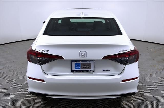 Photo of 2025 White Pearl Honda Civic Hybrid