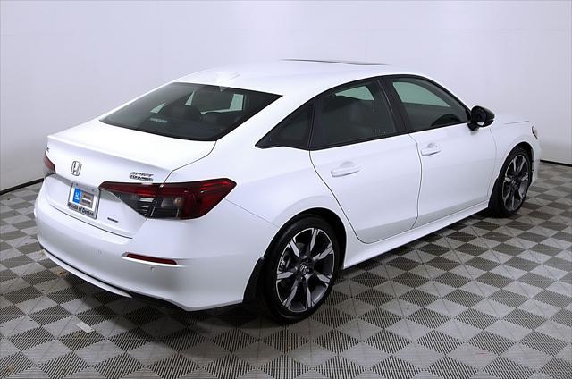 Photo of 2025 White Pearl Honda Civic Hybrid
