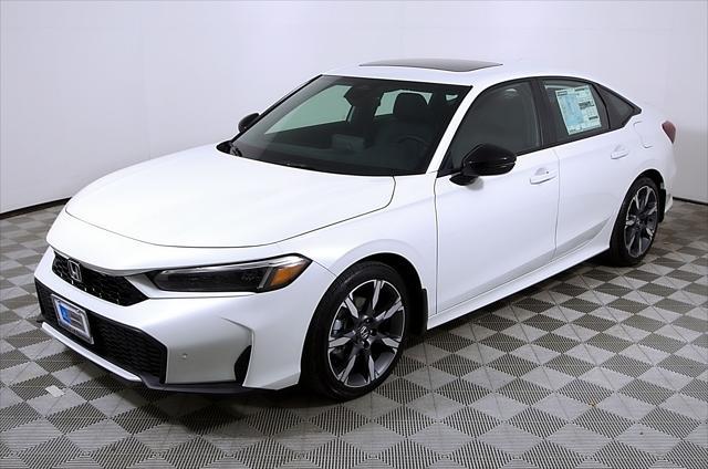 Photo of 2025 White Pearl Honda Civic Hybrid