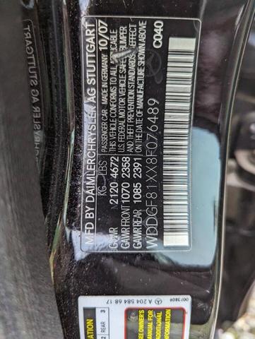 Photo of 2008 Black Mercedes-Benz C-Class