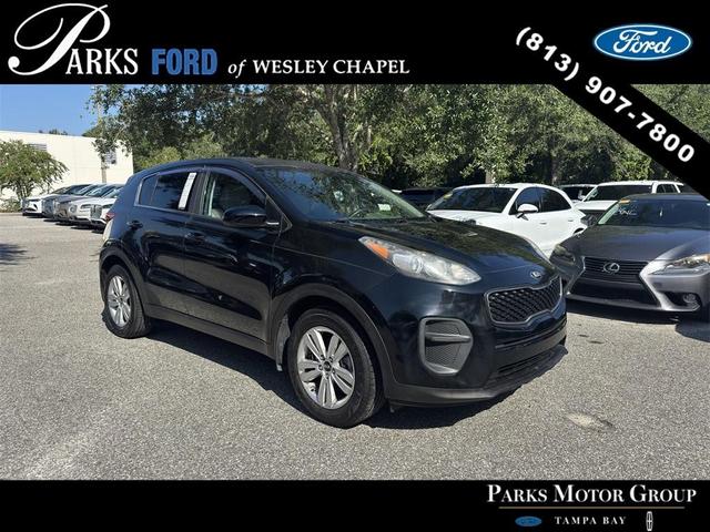 Photo of 2017 Black Cherry Kia Sportage