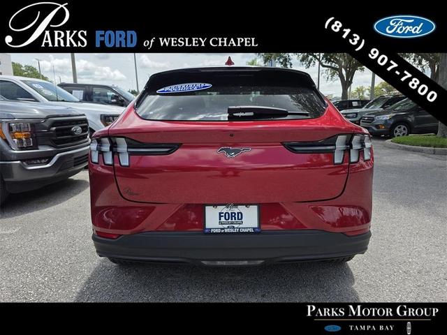Photo of 2022 Rapid Red Metallic Tinted Clearcoat Ford Mustang Mach-E
