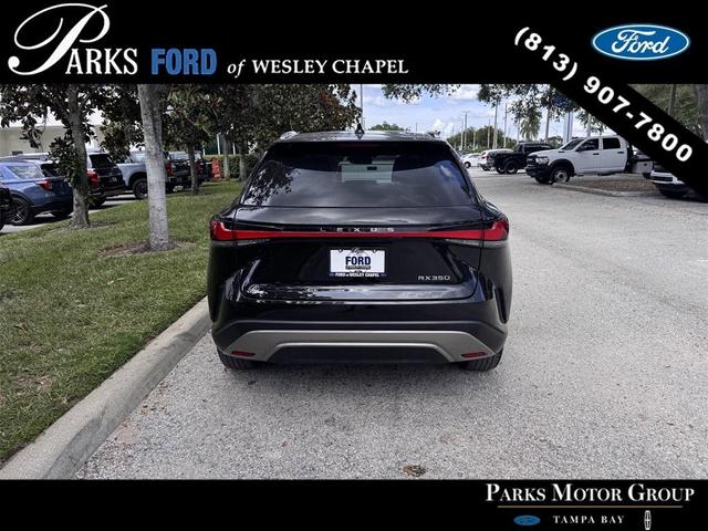 Photo of 2023 Black Lexus RX 350