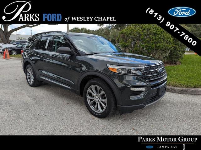 Photo of 2022 Forged Green Metallic Ford Explorer