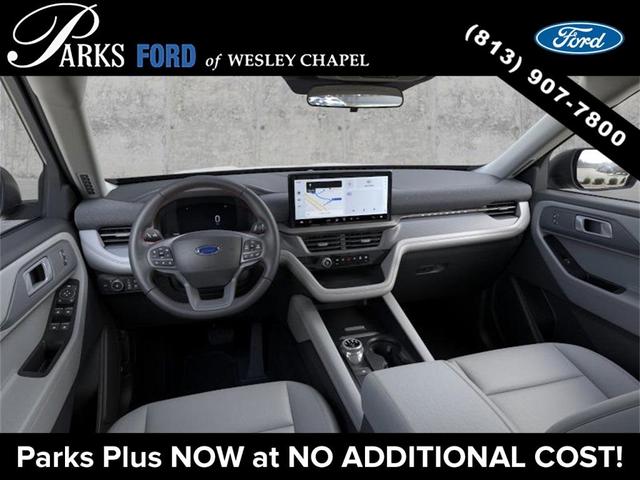 Photo of 2025 Space White Metallic Ford Explorer