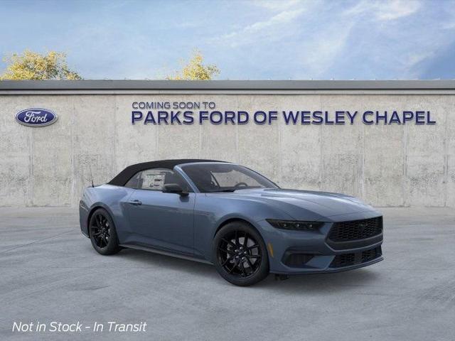 Photo of 2025 Vapor Blue Metallic Ford Mustang