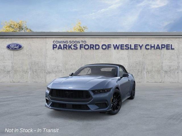 Photo of 2025 Vapor Blue Metallic Ford Mustang