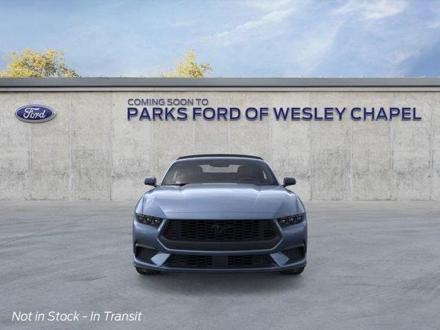 Photo of 2025 Vapor Blue Metallic Ford Mustang