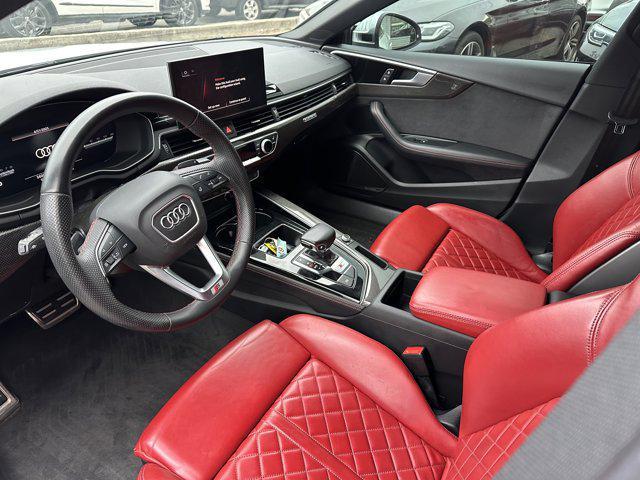 Photo of 2022 Glacier White Metallic Audi S5