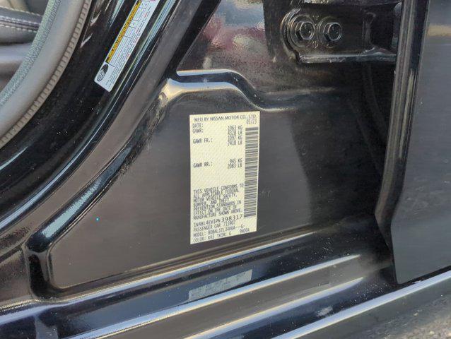 Photo of 2023 Super Black Nissan Altima