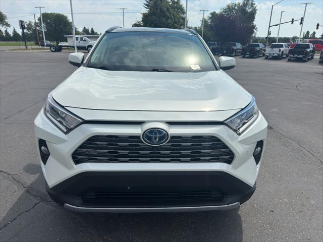 Photo of 2021 Blizzard Pearl Toyota RAV4 Hybrid
