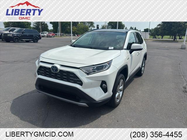Photo of 2021 Blizzard Pearl Toyota RAV4 Hybrid