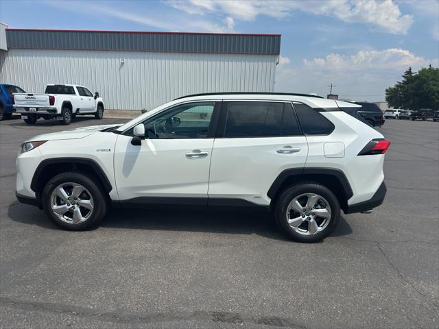 Photo of 2021 Blizzard Pearl Toyota RAV4 Hybrid