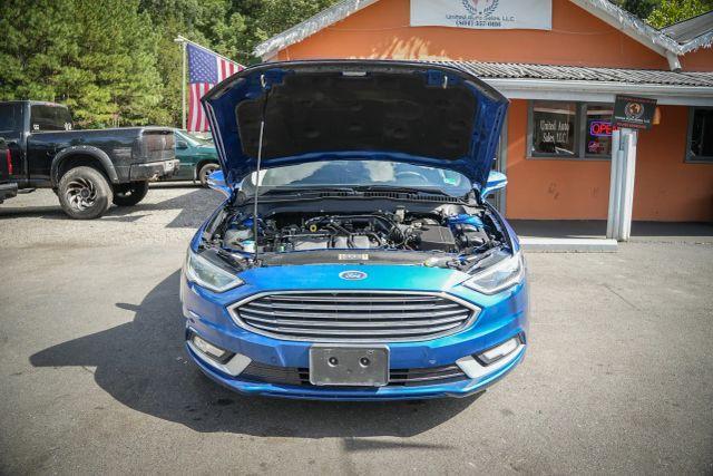 Photo of 2017 Blue Ford Fusion