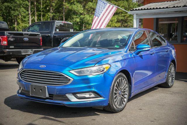 Photo of 2017 Blue Ford Fusion