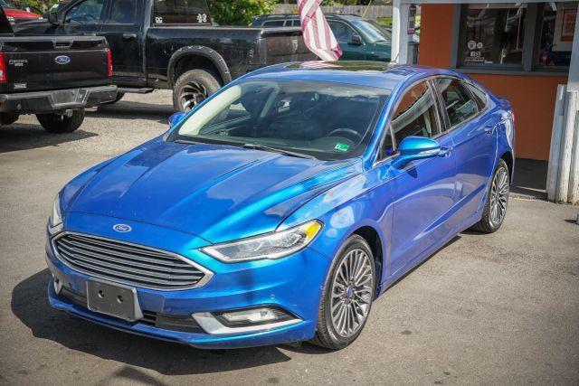 Photo of 2017 Blue Ford Fusion